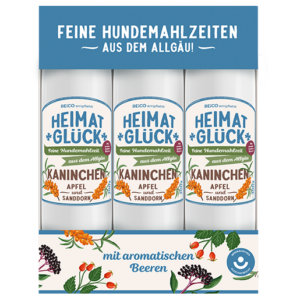 HEIMATGLÜCK Kaninchen Trio, 3 x 300 g